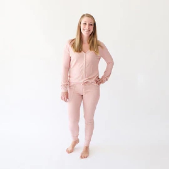 Posh Peanut Other - Desert Rose Waffle Women's Long Sleeve Loungewear